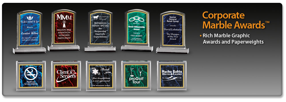 Acrylic Idea Factory Corporate Marble Awards 