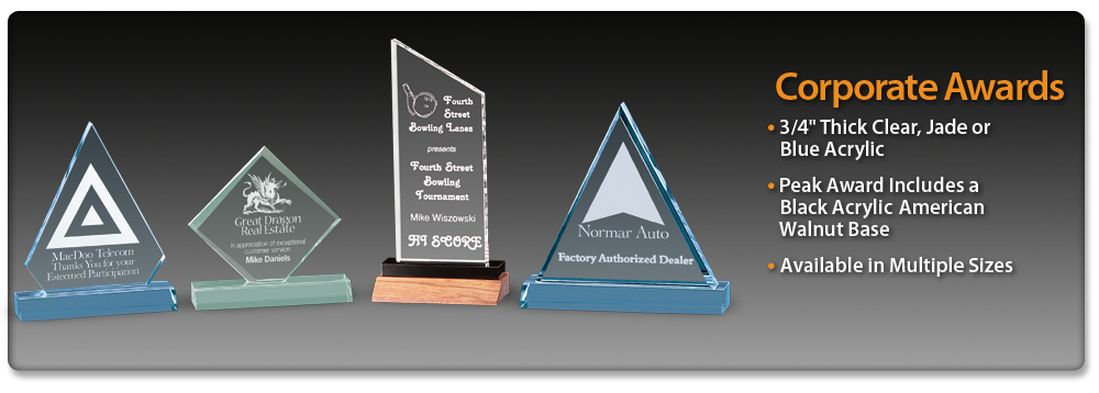 Acrylic Idea Factory Corporate Awards