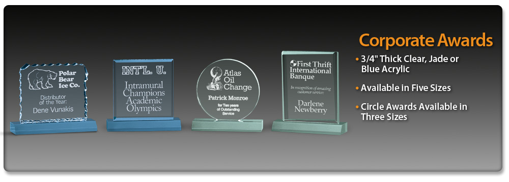 Acrylic Idea Factory Corporate Awards