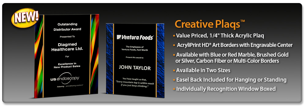 Acrylic Idea Factory Creative Plaques