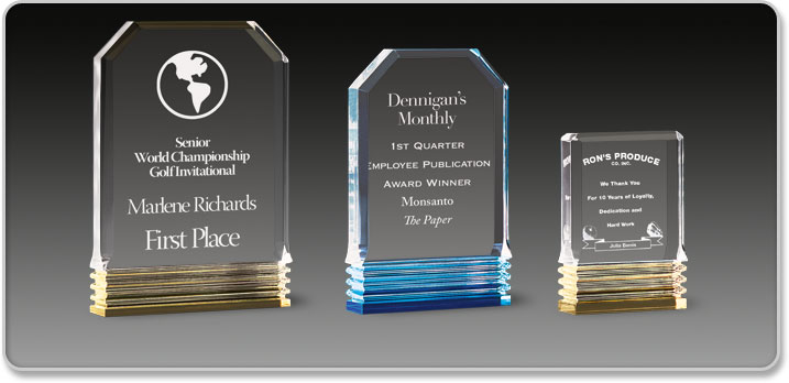 Acrylic Idea Factory Diamond Carved Awards