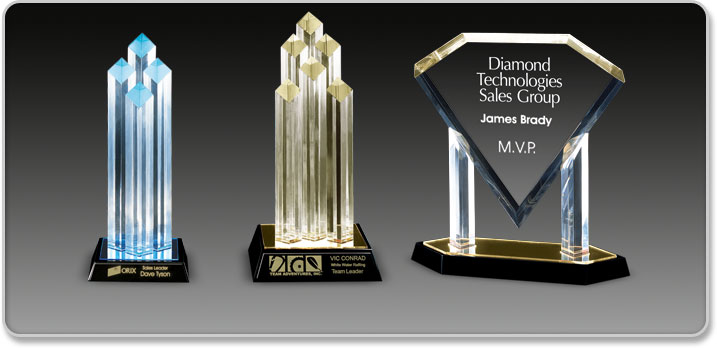 Acrylic Idea Factory Diamond Collection Awards