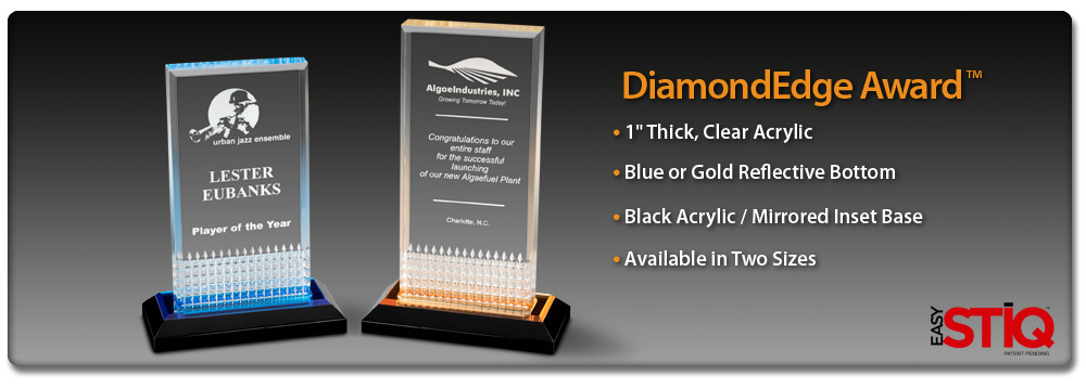 Acrylic Idea Factory DiamondEdge Award 