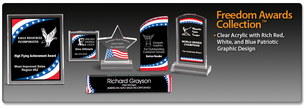 Acrylic Idea Factory Freedom Awards Collection