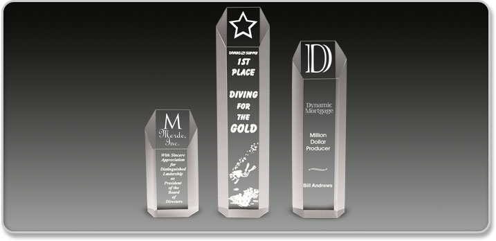 Acrylic Idea Factory Hexagon Tower Awards