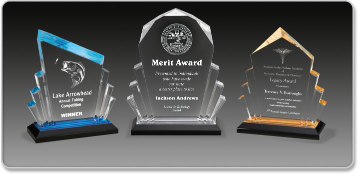 Acrylic Idea Factory Impress Reflection Collection Awards