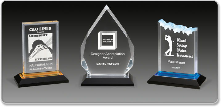 Acrylic Idea Factory Impress Reflection Collection  Awards