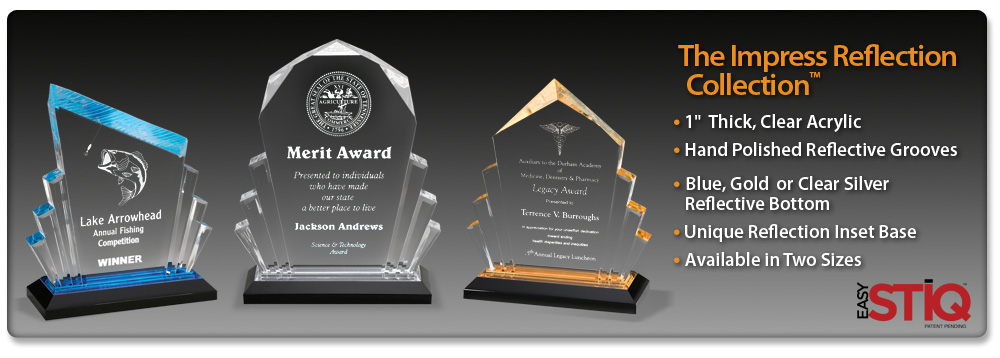 Acrylic Idea Factory Impress Reflection Collection 