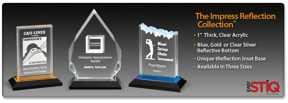 Acrylic Idea Factory Impress Reflection Collection 