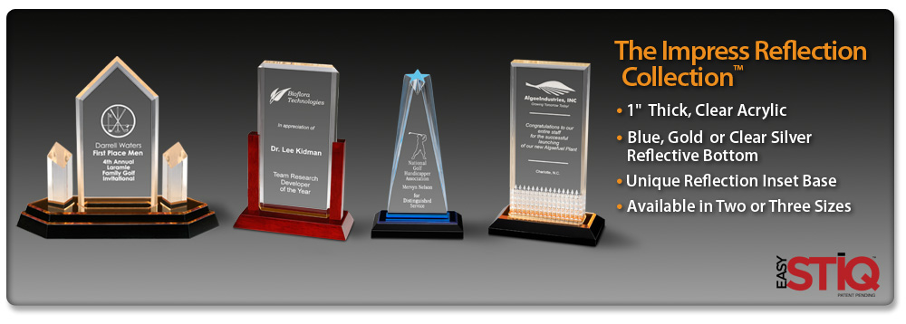 Acrylic Idea Factory Impress Reflection Collection 