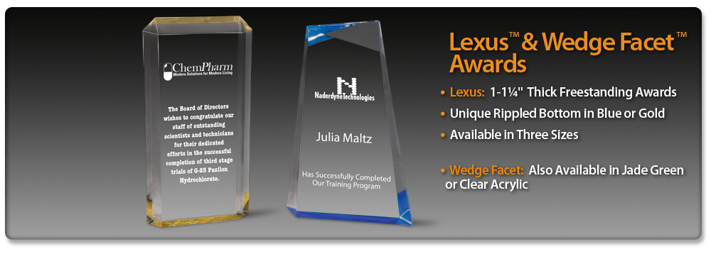 Acrylic Idea Factory Lexus and Wedge Facet 