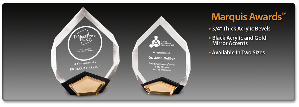 Acrylic Idea Factory Marquis Awards 