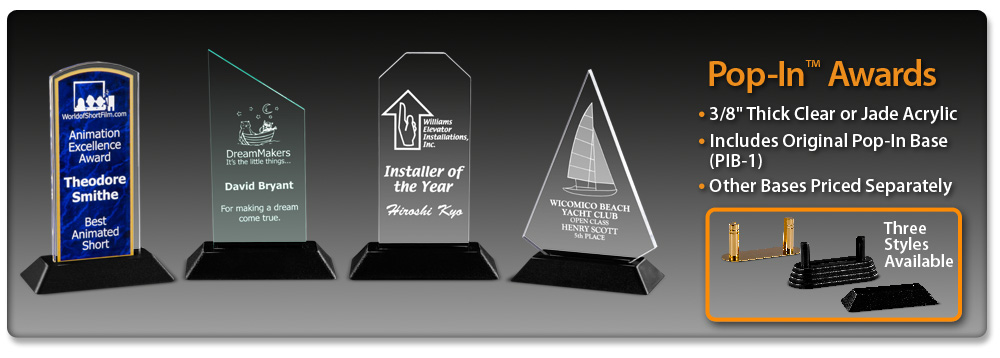 Acrylic Idea Factory Pop-In Awards
