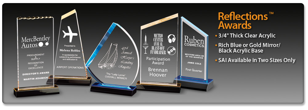 Acrylic Idea Factory Reflections Awards 