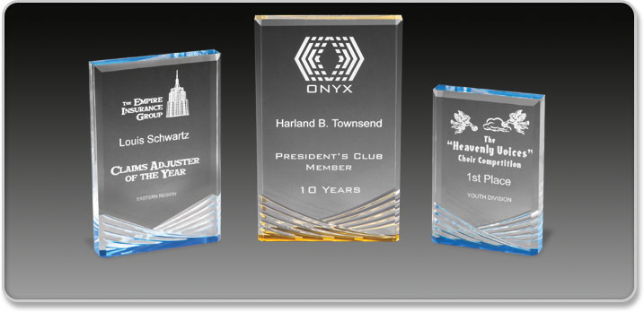 Acrylic Idea Factory Reflective Stand Ups Awards