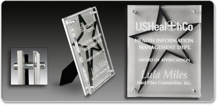 Acrylic Idea Factory Stand Out Plaques