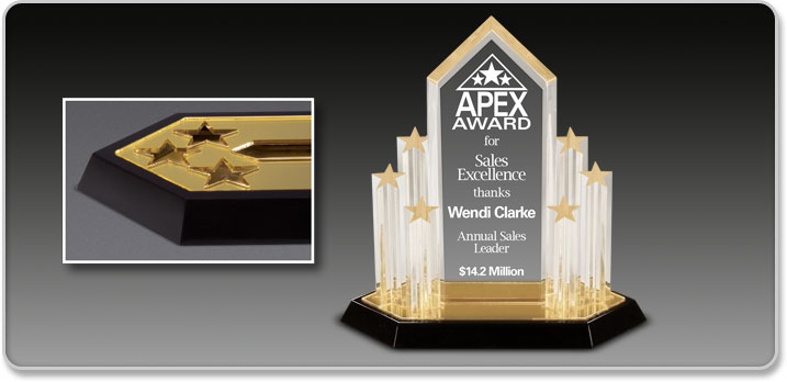 Acrylic Idea Factory Stellar Performance Awards