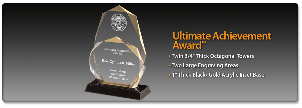 Acrylic Idea Factory Ultimate Achievement Award 