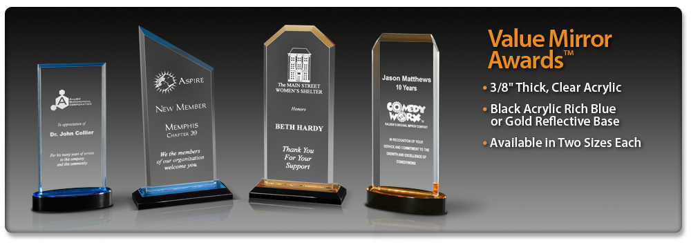 Acrylic Idea Factory Value Mirror Awards
